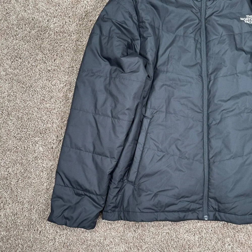 The North Face Jacket Men Large TNF Black Junction Insulated NF0A3XB7 Full Zip